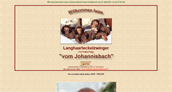 Desktop Screenshot of dackelvomjohannisbach.de